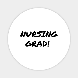 Nursing grad Magnet